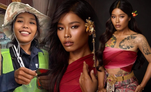 น้องฉัตร สะบัดแปรงปรับลุค "มีน" สาวกวาดถนนในไวรัล สวยจึ้ง!ถูกใจสายฝ.