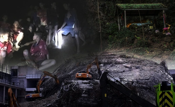 ตึกถล่ม vs ถ้ำหลวง 2 ภารกิจต่างสถานที่ กับ ชีวิตที่แขวนอยู่กับความหวัง 