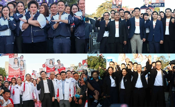 รับสมัคร สส.แบ่งเขตวันแรกคึกคัก! ผู้สมัครตบเท้ามาถึงตั้งแต่เช้าตรู่