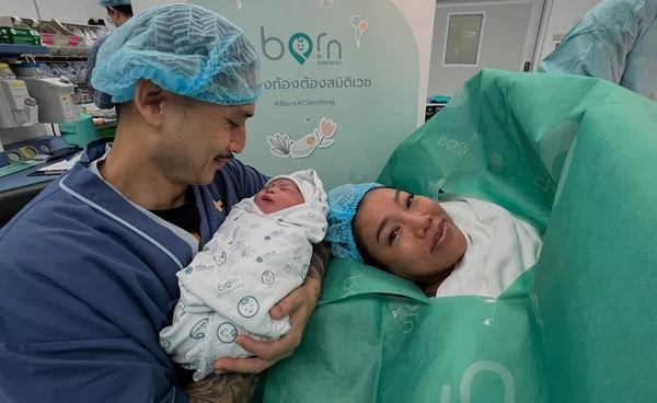คลอดแล้ว! ลูกชายคนที่ 2 ดา เอ็นโดรฟิน-เดนนิส คุณแม่สุดอึด ทนเจ็บท้อง 17 ชม.