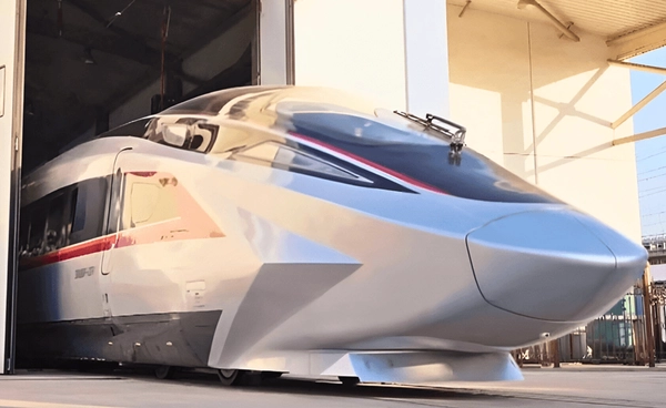จีนทดสอบต้นแบบรถไฟเร็วที่สุดในโลก CR450 วิ่งเร็ว 450 กิโลเมตรต่อชั่วโมง