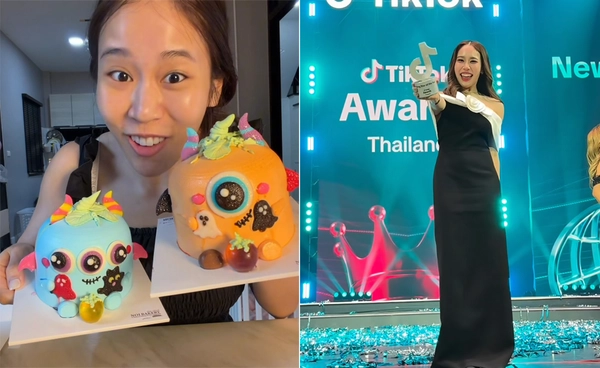 เปิดประวัติ “มุกกินเค้ก”  อินฟลูฯ สายขนมหวาน TikTok Rising Star