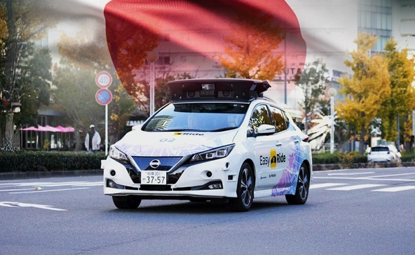 "NISSAN" ทดสอบการเดินทางโดย "แท็กซี่ไร้คนขับ" บนถนนในญี่ปุ่น