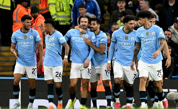 ผลบอล พรีเมียร์ลีก 2024/25: แมนซิตี้ เอาชนะ เลสเตอร์ 2-0