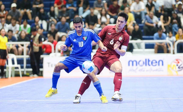 ผลบอล SAT Futsal: ฟุตซอลทีมชาติไทย เฉือนชนะ คูเวต 4-3
