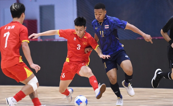 ผลฟุตซอลชายซีเกมส์ 2025 : ไทยเฉือนเวียดนาม 2-1 ขึ้นนำจ่าฝูงฟุตซอลชายซีเกมส์