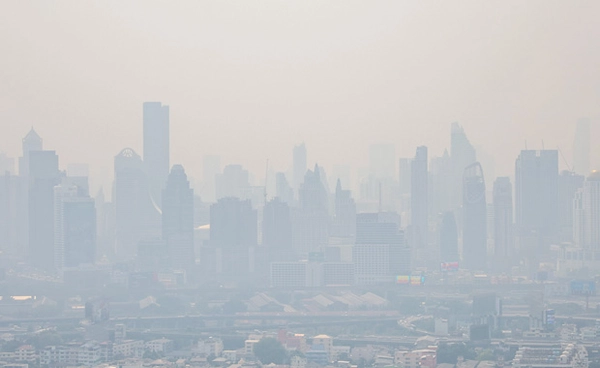 PM 2.5 เกินมาตรฐาน 62 จังหวัด เปิด 9 จังหวัด ค่าฝุ่นเป็นสีแดงติดต่อกัน 3 วันขึ้นไป
