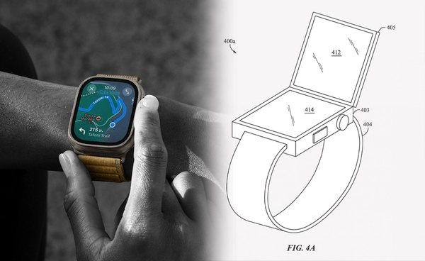 Apple ซุ่มจดสิทธิบัตร "Apple Watch" พับหน้าจอได้ตั้งแต่ปี 2023 หวังเพิ่มความสามารถวิดีโอคอล เล่นเกม