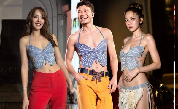คนดังไม่ตกเทรนด์ แห่ใช้แอป AI ที่กำลังเป็นไวรัล แปลงโฉมสวม "ชุดผีเสื้อ" สุดเซ็กซี่