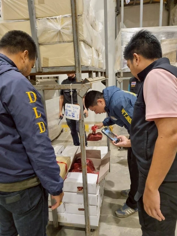 พบซากสุกรเถื่อนกว่า 500 กก. ห้องเย็นจ.นครปฐม สั่งอายัดทันที