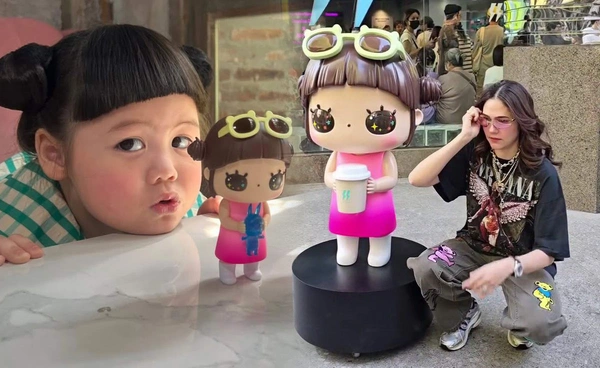 ของแทร่! ฟิกเกอร์ น้องเกล ลูกสาว ชมพู่ อารยา Gale by Jessica Ng X Labubu ขายหมดในพริบตา