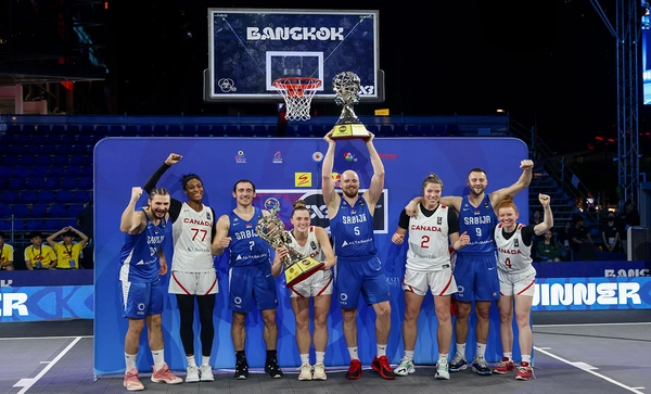เซอร์เบีย และ แคนาดา คว้าแชมป์ “ฟีบ้า ทรีเอ็กซ์ทรี สปอนเซอร์ | เรดบูล แชมป์เปี้ยนส์ คัพ 2025”