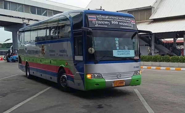 บขส. ประกาศหยุดเดินรถ “เส้นทางไทย-กัมพูชา” เริ่มวันนี้ 9 มิ.ย.