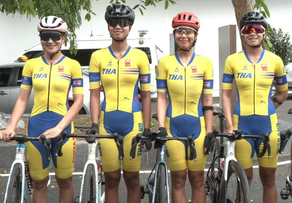 4 นักปั่นดาวรุ่งไทยผลงานเข้าตา ได้รับทุนไปฝึกซ้อมที่ศูนย์ฝึกจักรยานโลก