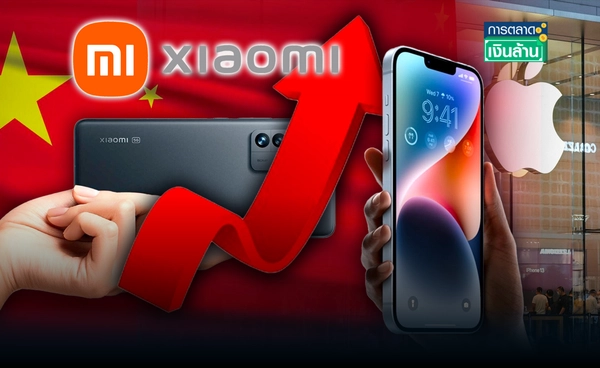 "Apple" ยอดขายในจีนร่วง 9% แต่ "Xiaomi" พุ่ง 40% l การตลาดเงินล้าน