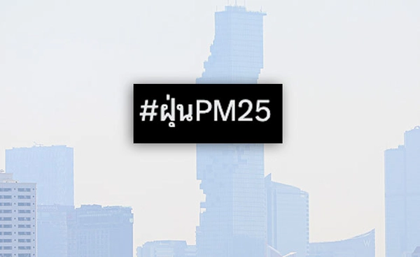 คนไทยปอดหายไปครึ่ง! ฝุ่น PM 2.5 รุนแรงสาหัส แฮชแท็กติดเทรนด์ X อันดับ 1 