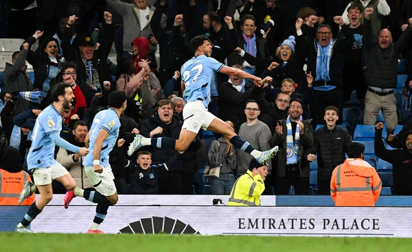 ผลบอล พรีเมียร์ลีก 2024/25: แมนซิตี้ เปิดบ้านเฉือนชนะ แอสตัน วิลล่า 2-1