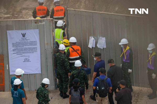 รูป-ประมวลภาพ การช่วยเหลือผู้สูญหายจากตึก สตง. ถล่ม-41