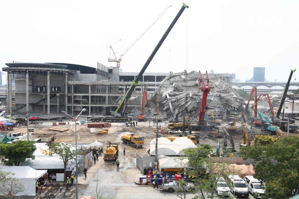 รูป-ประมวลภาพ การช่วยเหลือผู้สูญหายจากตึก สตง. ถล่ม-16