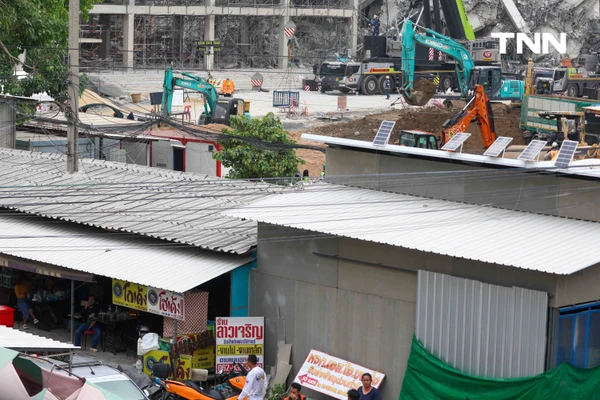 รูป-ประมวลภาพ การช่วยเหลือผู้สูญหายจากตึก สตง. ถล่ม-12