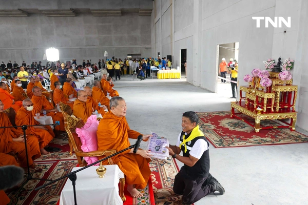รูป-ทำบุญ สวดพระพุทธมนต์ เพื่อผู้ประสบภัยและผู้สูญหายเหตุแผ่นดินไหว กรณีตึกถล่ม-14