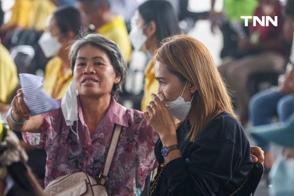 รูป-ทำบุญ สวดพระพุทธมนต์ เพื่อผู้ประสบภัยและผู้สูญหายเหตุแผ่นดินไหว กรณีตึกถล่ม-11