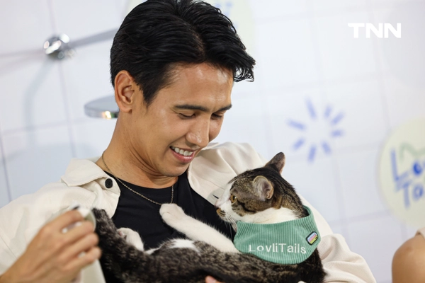 รูป-อวดความน่ารัก “น้องมันเดย์” อดีตแมวจรสู่แมวสุดรัก “ก๊อต” จิรายุ -3
