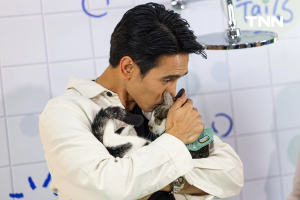รูป-อวดความน่ารัก “น้องมันเดย์” อดีตแมวจรสู่แมวสุดรัก “ก๊อต” จิรายุ -2