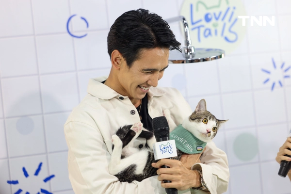รูป-อวดความน่ารัก “น้องมันเดย์” อดีตแมวจรสู่แมวสุดรัก “ก๊อต” จิรายุ -1