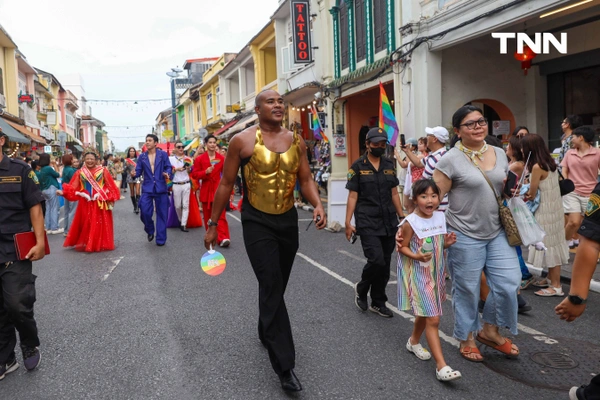 รูป-ภูเก็ตส่งท้ายงาน Pride 2025 ตื่นตากับขบวนพาเหรดสุดยิ่งใหญ่-6