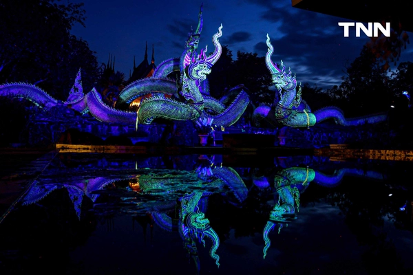 รูป-กระแสแห่งศรัทธาชมความงาม “พญานาคเรืองแสง” ที่ “วัดป่าภูปัง” จุดท่องเที่ยวยามค่ำแห่งของอุบลราชธานี-8