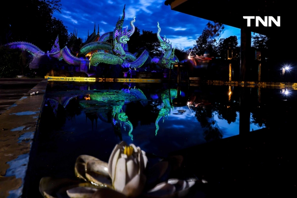 รูป-กระแสแห่งศรัทธาชมความงาม “พญานาคเรืองแสง” ที่ “วัดป่าภูปัง” จุดท่องเที่ยวยามค่ำแห่งของอุบลราชธานี-7
