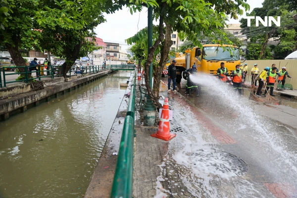 รูป-รวมพลังจิตอาสา เนื่องในวันเฉลิมพระชนมพรรษาพระบาทสมเด็จพระเจ้าอยู่หัว พัฒนาทำความสะอาดตรอกสาเก-12