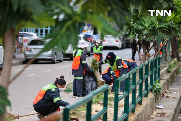 รูป-รวมพลังจิตอาสา เนื่องในวันเฉลิมพระชนมพรรษาพระบาทสมเด็จพระเจ้าอยู่หัว พัฒนาทำความสะอาดตรอกสาเก-8