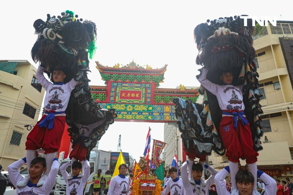 รูป-“เชิดสิงโตสองแผ่นดิน เทิดไท้องค์ราชัน” เฉลิมพระเกียรติในหลวง 73 พรรษา-11