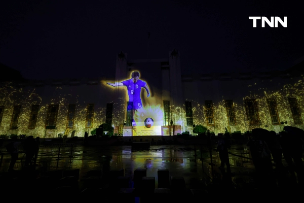 รูป-เปิดตัว 23 นักเตะทีมชาติไทยสุดอลังการผ่าน 3D Mapping ลุยศึก คิงส์ คัพ ครั้งที่ 51-3