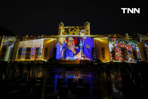 รูป-เปิดตัว 23 นักเตะทีมชาติไทยสุดอลังการผ่าน 3D Mapping ลุยศึก คิงส์ คัพ ครั้งที่ 51-2