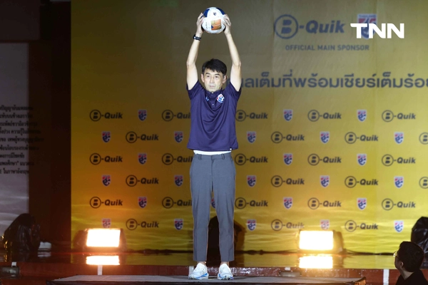 รูป-เปิดตัว 23 นักเตะทีมชาติไทยสุดอลังการผ่าน 3D Mapping ลุยศึก คิงส์ คัพ ครั้งที่ 51-1