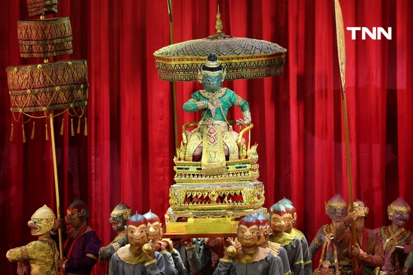 รูป-แถลงข่าวโขนมูลนิธิส่งเสริมศิลปาชีพฯ ตอน “สัตยาพาลี” สืบสานงานศิลป์มรดกของชาติ-5