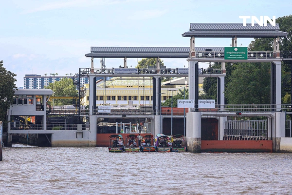 รูป-กทม. เตรียมพร้อมรับมือ 3 สถานการณ์น้ำรุกเมือง น้ำเหนือหลาก น้ำทะเลหนุน และฝนตกหนัก -14