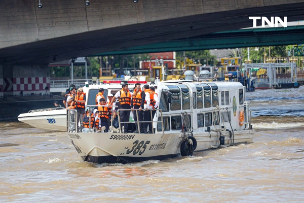 รูป-กทม. เตรียมพร้อมรับมือ 3 สถานการณ์น้ำรุกเมือง น้ำเหนือหลาก น้ำทะเลหนุน และฝนตกหนัก -18