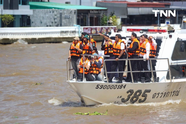 รูป-กทม. เตรียมพร้อมรับมือ 3 สถานการณ์น้ำรุกเมือง น้ำเหนือหลาก น้ำทะเลหนุน และฝนตกหนัก -12