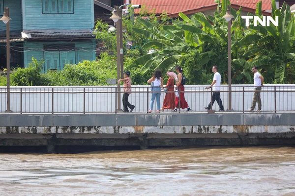 รูป-กทม. เตรียมพร้อมรับมือ 3 สถานการณ์น้ำรุกเมือง น้ำเหนือหลาก น้ำทะเลหนุน และฝนตกหนัก -16