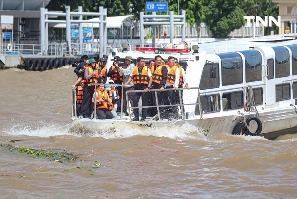 รูป-กทม. เตรียมพร้อมรับมือ 3 สถานการณ์น้ำรุกเมือง น้ำเหนือหลาก น้ำทะเลหนุน และฝนตกหนัก -11