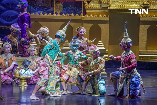 รูป-เปิดม่าน โขนมูลนิธิส่งเสริมศิลปาชีพฯ ตอน “สัตยาพาลี” ร่วมสืบสานพระราชปณิธาน สมเด็จพระพันปีหลวง-20