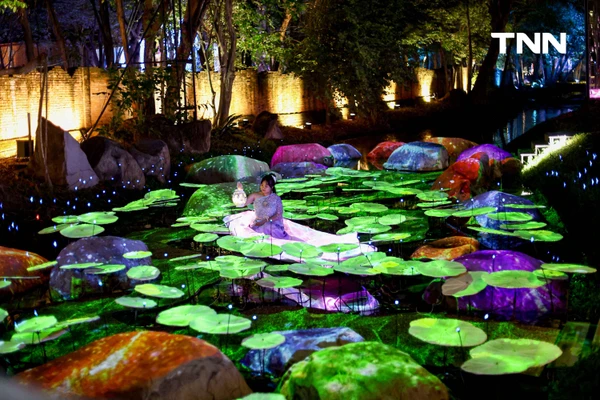 รูป-ณ สัทธา อุทยานไทย เนรมิตงานไฟ "Nasatta Light Festival 2026" สู่ สรวงสวรรค์นางฟ้า สุดตระการตาน้อมนำพระราชดำริด้านอนุรักษ์ของ สมเด็จพระพันปีหลวง-14