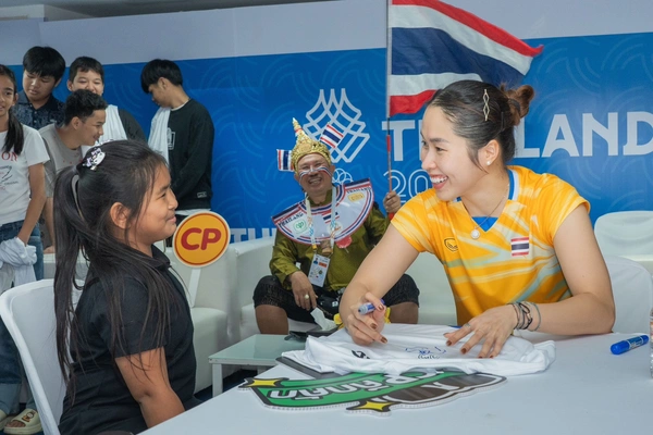 รูป-ซีพี พาเยาวชนสัมผัสซีเกมส์ เปิดโลกกีฬาระดับสากล สร้างแรงบันดาลใจนักกีฬาอาชีพ-4