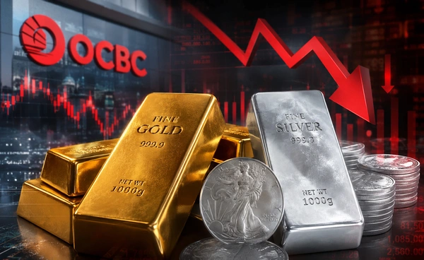 OCBC หั่นเป้า"ราคาทองคำ"-โลหะเงินปีนี้