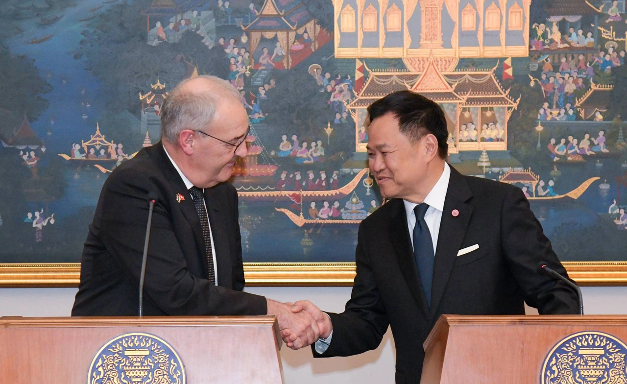 ไทย-สวิตเซอร์แลนด์ ต่อยอดสัมพันธ์ 95 ปี เดินหน้าความร่วมมือ 4 ด้าน