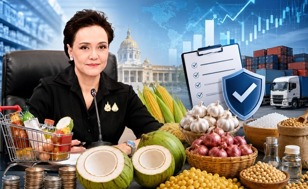 กกร. คงบัญชีสินค้า-บริการควบคุม 66 รายการ ปี 2569 เพิ่มคุมมะพร้าว ข้าวโพด หอม-กระเทียม